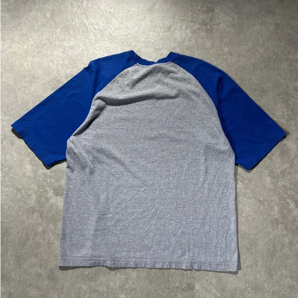 2000s Vintage Kansas City Royals Nike Blue Sleeves T Shirt -L